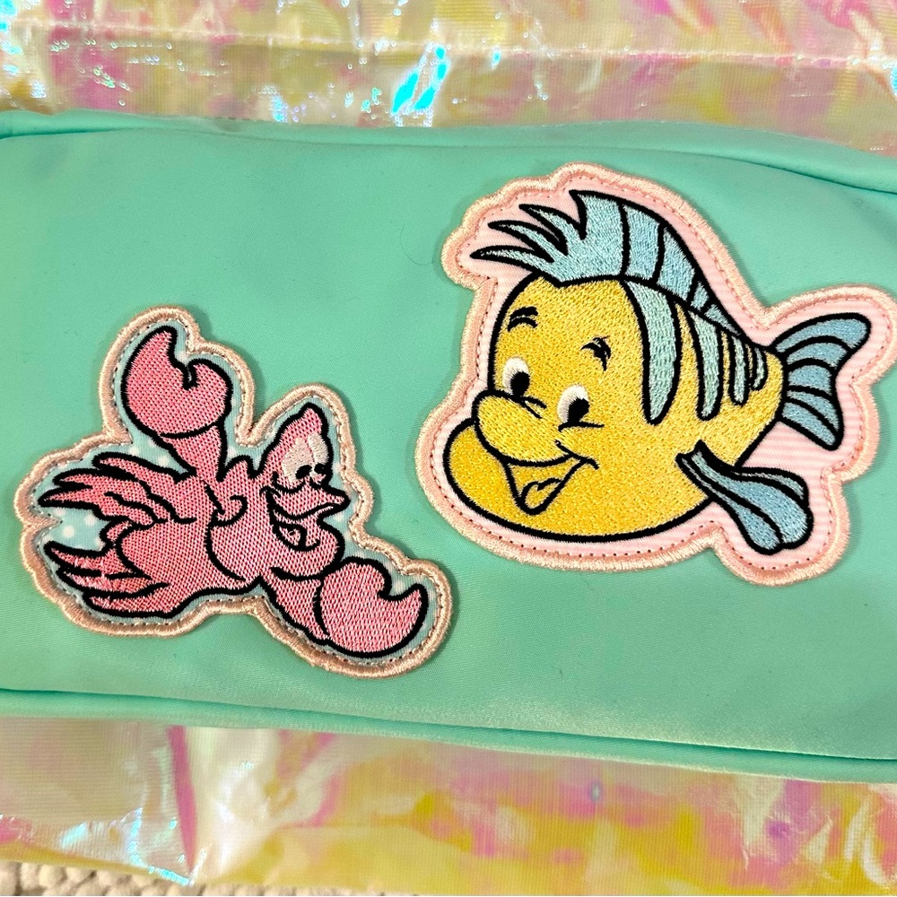Stoney Clover Lane x Disney Little Mermaid Small pouch, NWT